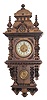 German open swing wall clock.