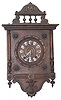 German wood Morbier in as found condition, dirty but has super wood graining and carving top to bottom
