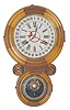 Wm. L. Gilbert Clock Co. hanging clock, "Janeiro", ca 1901.