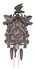 American Cuckoo Clock Co., ca 1930's. Rare spring cuckoo, double spring movement, runs about 5 days.