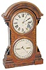 Seth Thomas Clock Co. "Parlor Calendar No. 4", ca 1886, one of the rarest shelf calendar clocks.