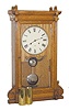 Seth Thomas Clock Co .mantle clock, "Lincoln, V.P.", ca 1886.