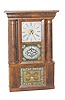 Hollow Column clock, c. 1845-48; By Wm. L. Gilbert,