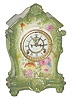 Ansonia Clock Co. Royal Bonn porcelain clock, "LaTosca", ca 1904.