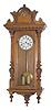 Exceptional Gustav Becker, 3/4 size, Vienna regulator, 2 weight.