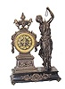 Ansonia Clock Co. figure clock, "Juno", ca 1894.