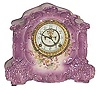 Ansonia Clock Co. Royal Bonn porcelain clock, "Rainbow", ca 1901.