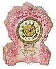 Gilbert Clock Co., porcelain cased, "Royal Hanover", No.416, ca 1898.