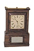 Shelf clock, c. 1850; William S. Johnson'