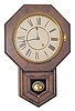 Seth Thomas Clock Co. short drop or schoolhouse clock, identified in the catalogs as, "10 Inch Drop Octagon", ca 1924.
