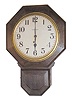 E. Ingraham Clock Co. hanging clock, the 12 inch, "Drop Octagon", ca 1911.