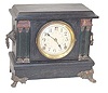 Sessions Clock Co. enameled wood clock, "Elton", ca 1923.