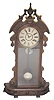 Waterbury Clock Co., tallest of the tall mantle clocks, "Galway", ca 1883.