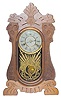 New Haven Clock Co. mantle clock, one of their "Military Line", clocks, this one being the "Major", ca 1895.