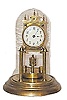 German disc pendulum, movement and disc marked "O21124", and "Made in Germany".