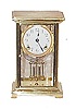 Ansonia Clock Co., miniature crystal regulator, "Dorval", ca 1914.