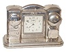 Darche Mfg. Co. Chicago, "Flash Light-Electric Alarm Clock", ca 1907.