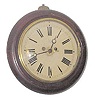 Hamburg-American Clock Co, round gallery, ca 1900.