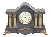 Seth Thomas Clock Co. black adamantine finished case, "Pasha", ca 1904.