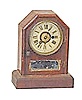 Seth Thomas, early miniature cottage clock, 9 inch octagon top, ca 1875.