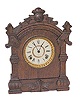 Ansonia Clock Co. cabinet clock, "Trieste", ca 1894.
