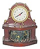 United fish tank Clock.