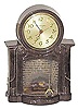 Mastercrafter Westclox, "Big Ben Deluxe". "Fireplace", plastic and metal.