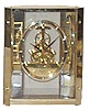 Seiko quartz contemporary skeleton clock