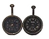 2 Waltham car clocks,