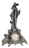 Ansonia Clock Co. metal cased clock base, "Undine".