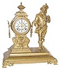 Ansonia Clock Co., figure clock, "Don Juan", ca 1894.