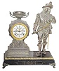 New Haven Clock Co. figure clock, "Don Juan", ca 1885.