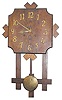 Wm. L. Gilbert Clock Co. Mission Clock, "San Remo", ca 1913.