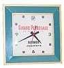 Electric advertising clock for, "Girard Perregaux, Fine Watches Since 1791, Reimer Jewelers".