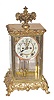 Ansonia Clock Co., crystal regulator, "Crown", ca 1914.