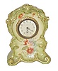 Ansonia Clock Co. porcelain clock, the "Actor", ca 1904.