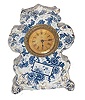 Ansonia Clock Co., Royal Bonn case, the "Anchor", ca 1901.