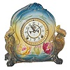 Ansonia Clock Co. "La Charny", a Royal Bonn clock, ca early 1900's.