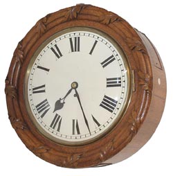 This is an English chain fusee gallery in an exceptionally large and heavy case. — Antique Clocks Price Guide