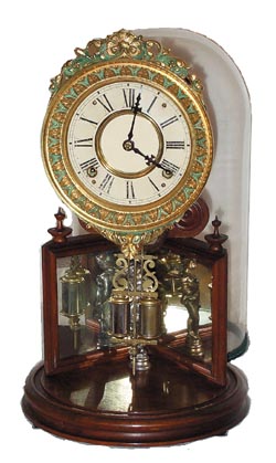 Ansonia Clock Co. "Crystal Palace No. 2 Extra", ca 1875. — Antique Clocks Price Guide