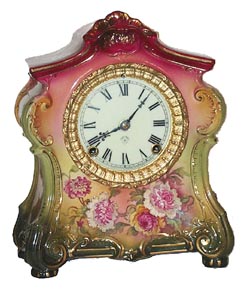 Ansonia Clock Co. Royal Bonn, "LaFontaine", ca 1904. — Antique Clocks Price Guide