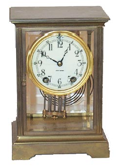 Seth Thomas crystal regulator, "Empire No. 301", ca 1913. — Antique Clocks Price Guide