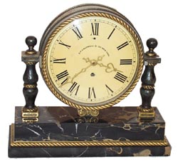 French mantle timepiece, movement signed "E. Howard and Co. Boston, 2860". — Antique Clocks Price Guide