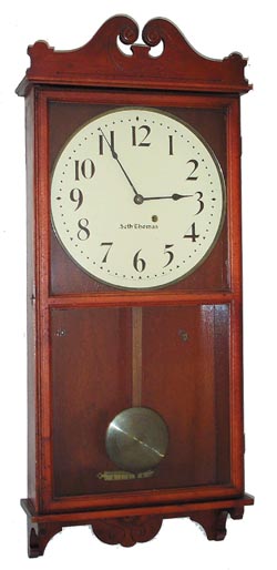 Seth Thomas Clock Co. hanging, "Office No. 6", ca 1909. — Antique Clocks Price Guide