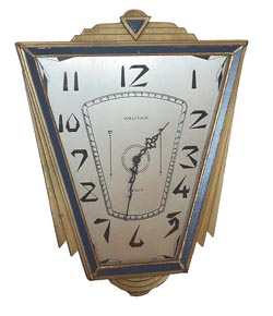 Waltham Wall Library Clock, ca 1928. — Antique Clocks Price Guide
