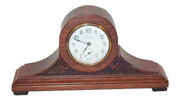 Sessions Clock Co. miniature tambour. — Antique Clocks Price Guide
