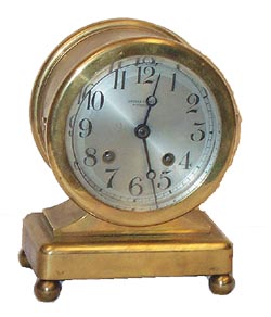 Chelsea 8 day, lever movement, "Desk" clock, ca 1923. — Antique Clocks Price Guide