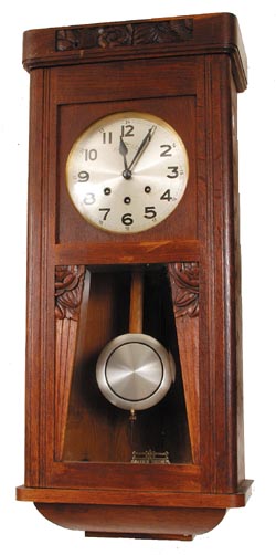 French box clock made by "Au Carillon DÕor", Paris, France, ca 1930Õs. — Antique Clocks Price Guide