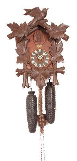 Schatz-Germany Cuckoo, 2 weight, 8 day, running. — Antique Clocks Price Guide