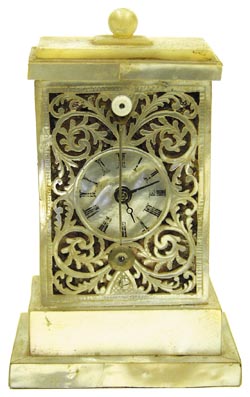 Miniature Cows Tail timepiece, more than likely 17th century. — Antique Clocks Price Guide